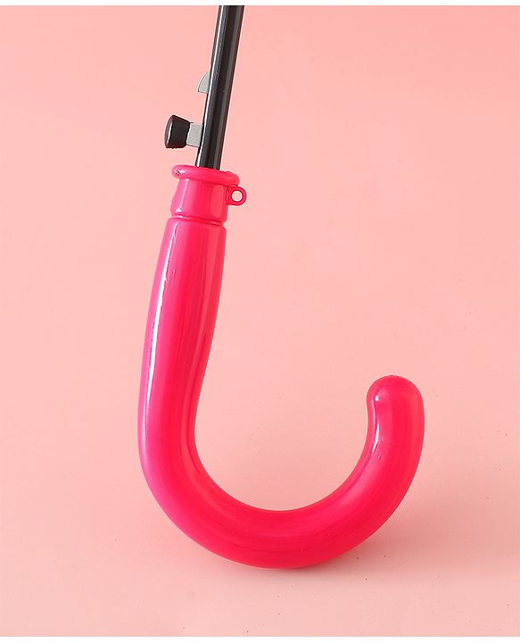 Babyhug Free Size Umbrella with Animal Print - Pink