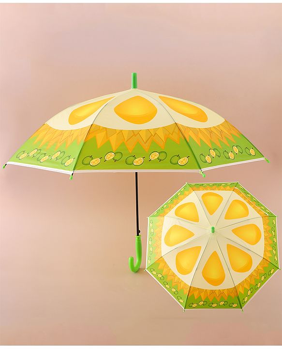 Babyhug Free Size  Umbrella With Fruit Print -Multicolor