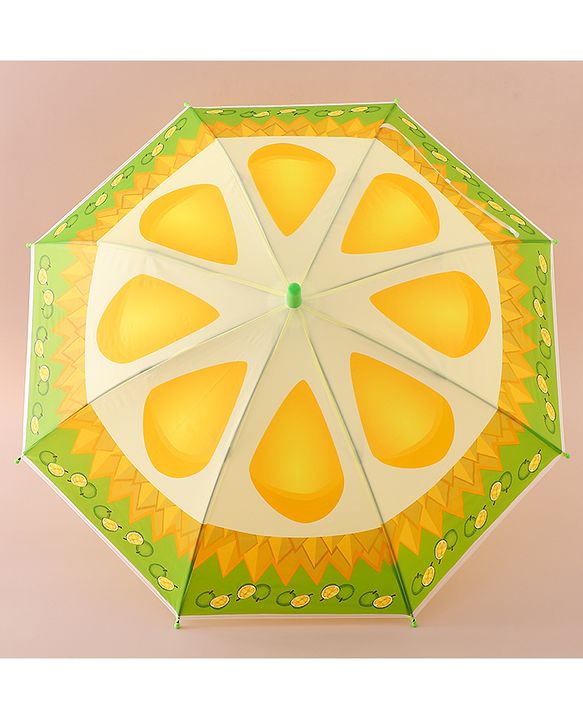 Babyhug Free Size  Umbrella With Fruit Print -Multicolor
