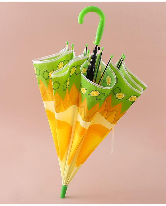 Babyhug Free Size  Umbrella With Fruit Print -Multicolor