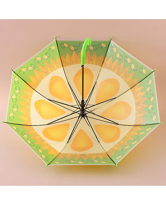 Babyhug Free Size  Umbrella With Fruit Print -Multicolor
