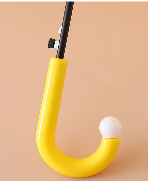 Babyhug Free Size Umbrella with Chick Print - Yellow