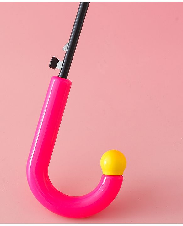 Babyhug Free Size Umbrella with Bunny Print - Fuchsia