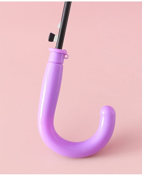 Babyhug Umbrella With Hamster Print -Purple