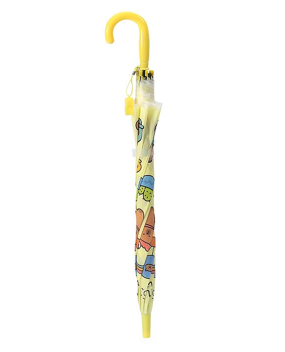 Babyhug Umbrella With Hamster Print -Purple