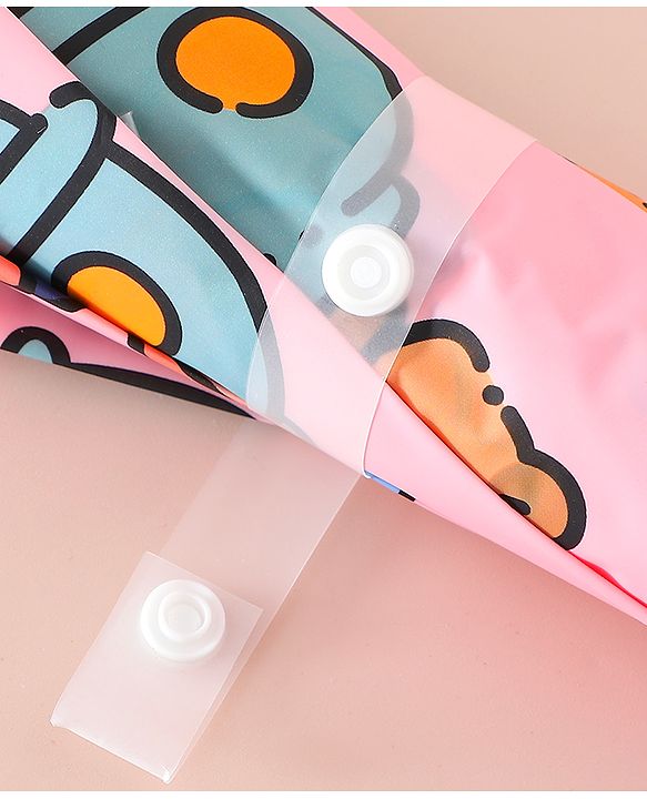 Babyhug Umbrella With Hamster Print -Purple