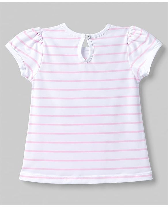 Babyhug 100% Cotton Knit Half Sleeves T-Shirts With Cherry Print Pack of 3 - Multicolor
