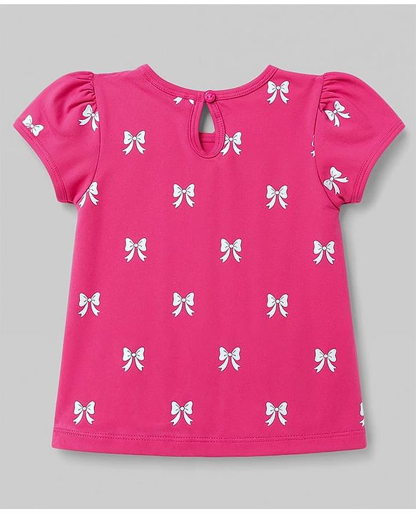 Babyhug 100% Cotton Knit Half Sleeves T-Shirts With Cherry Print Pack of 3 - Multicolor