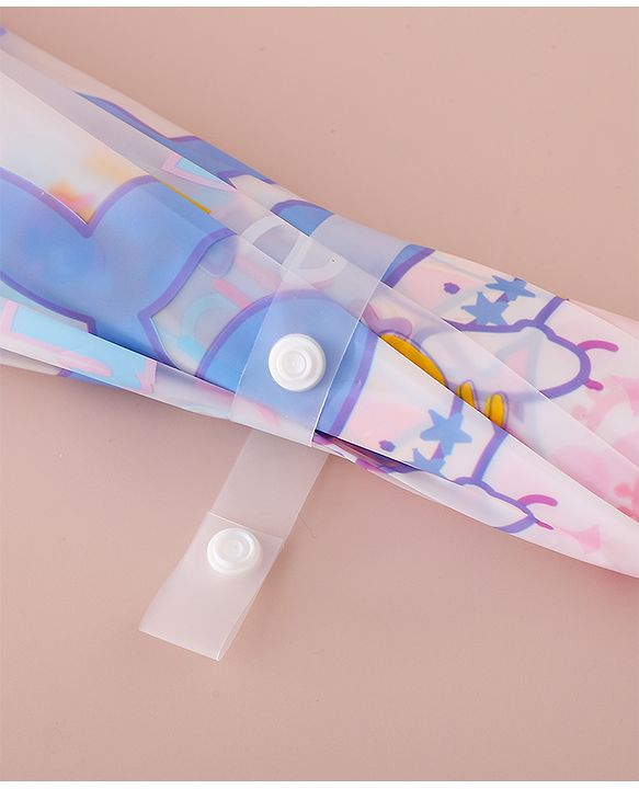 Babyhug Free Size Umbrella with Mermaid Print - Purple