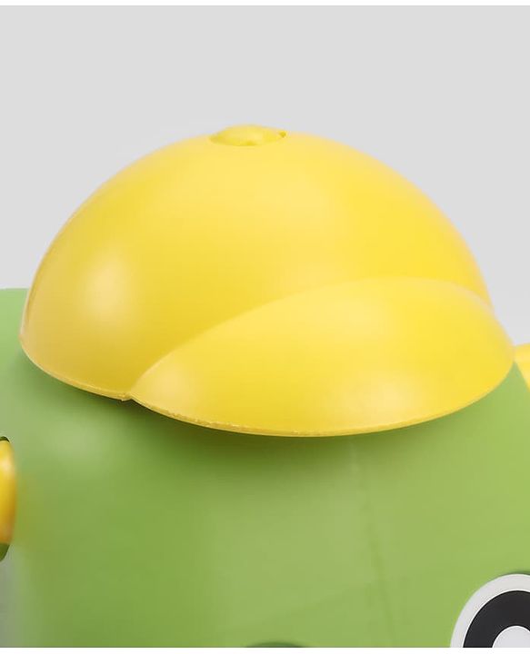 Babyhug Humpty Dumpty Manul Push Ride-On - Yellow & Green| Toy for 1 to 3 Year Kids| Foot-to-Floor Operation| Indoor & Outdoor Play| BIS Certified| Activity Gifting Option