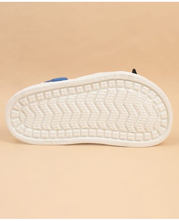 Pine Kids Disney Back Strap Clogs With Applique - Blue