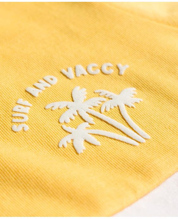 Babyhug Cotton Knit Half Sleeves T-Shirts with Stripes & Surf & Vacay Text Graphics Pack of 3 - Multicolor