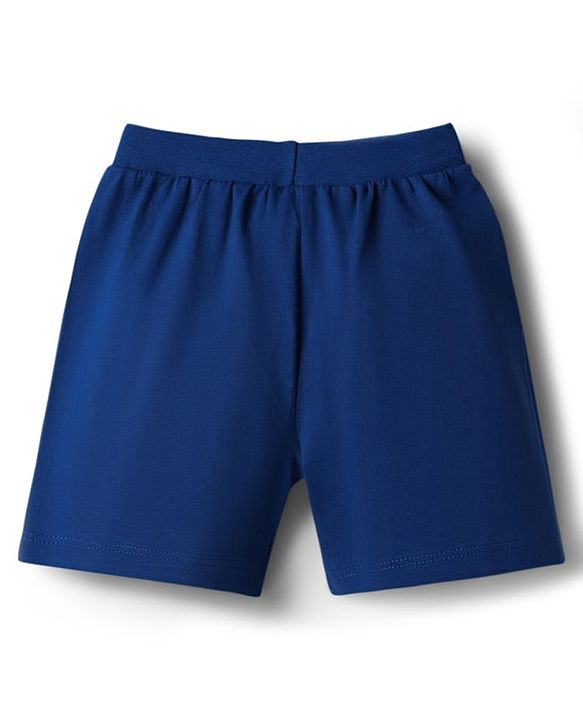 Babyhug Single Jersey Knit Mid Thigh Shorts with Text Print Pack of 3 - Multicolor