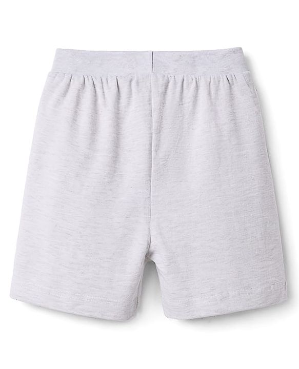 Babyhug Single Jersey Knit Mid Thigh Shorts with Text Print Pack of 3 - Multicolor