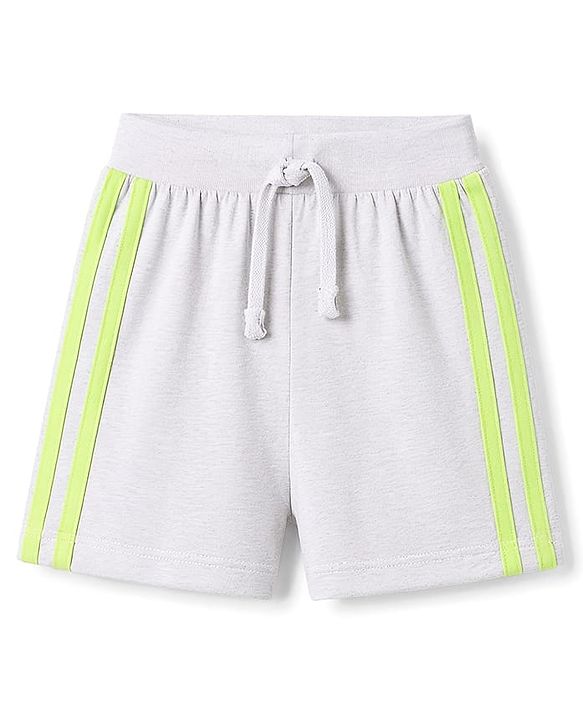 Babyhug Single Jersey Knit Mid Thigh Shorts with Text Print Pack of 3 - Multicolor
