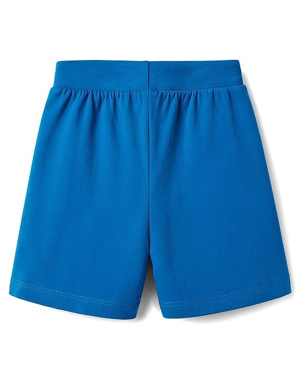 Babyhug Single Jersey Knit Mid Thigh Shorts with Text Print Pack of 3 - Multicolor
