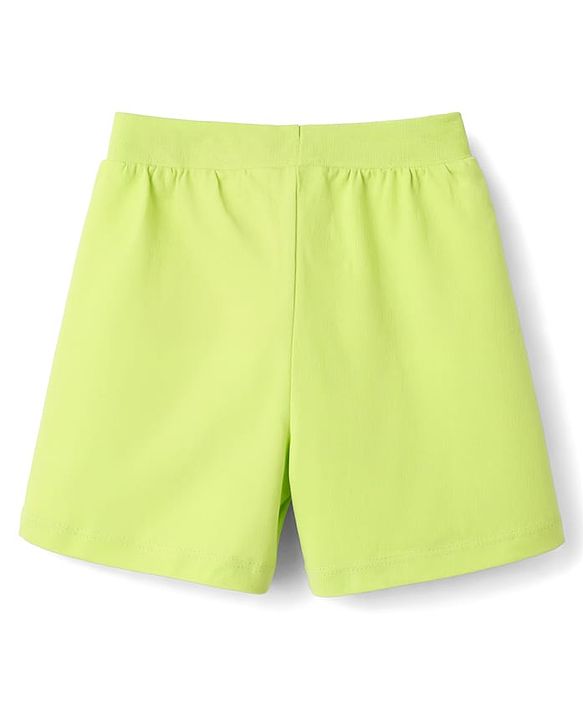 Babyhug Cotton Single Jersey Knit Mid Thigh Shorts With Beach Theme Print Pack of 3 - Multicolor
