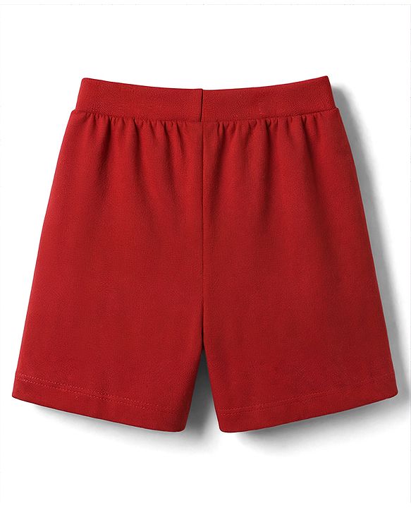 Babyhug Single Jersey Knit Mid Thigh Shorts with Animal Print Pack of 3 - Multicolor