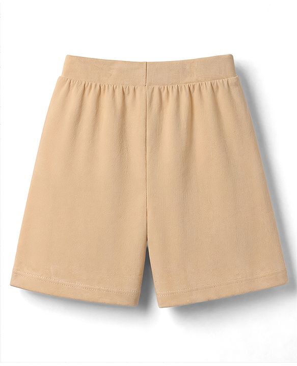Babyhug Single Jersey Knit Mid Thigh Shorts with Animal Print Pack of 3 - Multicolor