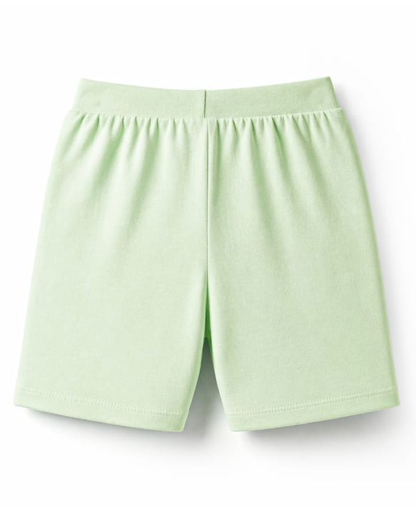 Babyhug Single Jersey Knit Mid Thigh Shorts with Animal Print Pack of 3 - Multicolor