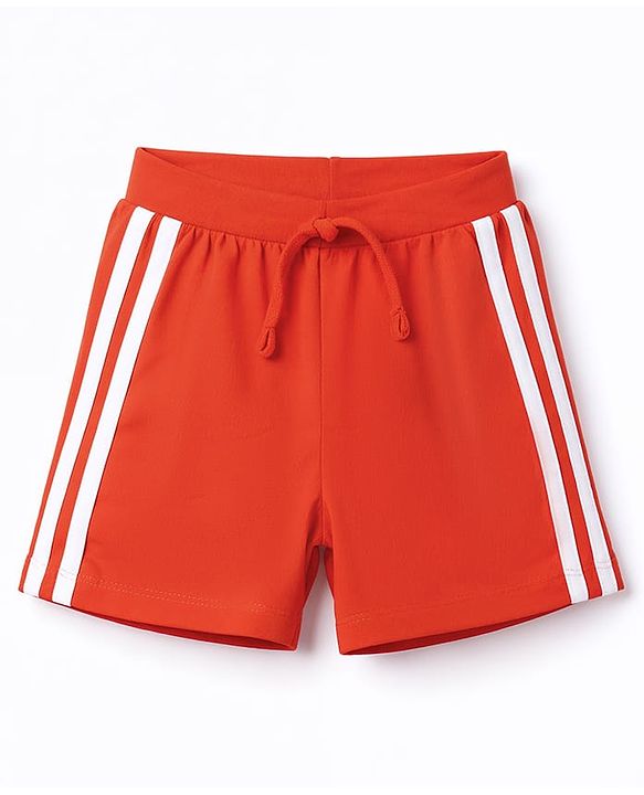 Babyhug Cotton Single Jersey Knit Mid Thigh Solid Shorts Pack of 3 - Multicolor