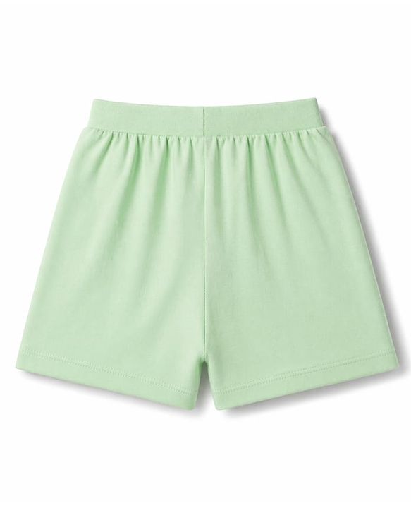 Babyhug Single Jersey Knit Mid Thigh Shorts with Teddy Print Pack of 3 - Multicolor