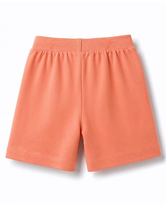Babyhug Cotton Single Jersey Knit Mid Thigh Shorts with Dino & Cub Print Pack Of 3 - Multicolour