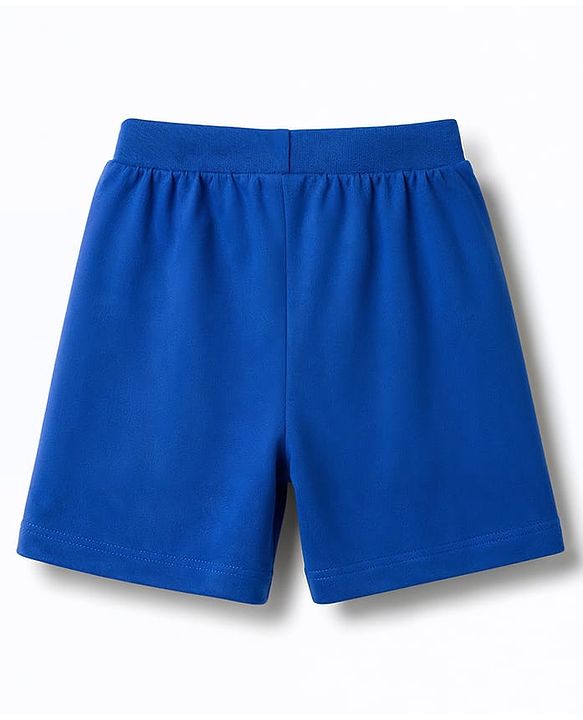 Babyhug Cotton Single Jersey Knit Mid Thigh Shorts with Dino & Cub Print Pack Of 3 - Multicolour