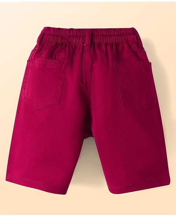 Babyhug Cotton Woven Half Sleeves Checks Shirt & Shorts Set - Multicolor