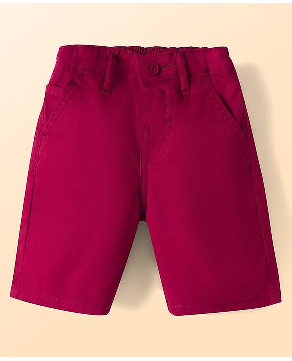 Babyhug Cotton Woven Half Sleeves Checks Shirt & Shorts Set - Multicolor