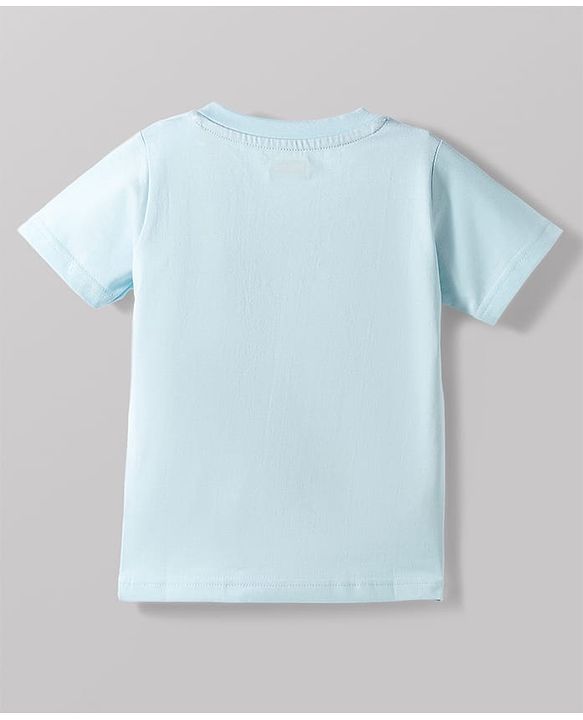 Babyhug Cotton Knit Half Sleeves Striped & Printed T-Shirts Pack of 5 - Multicolor
