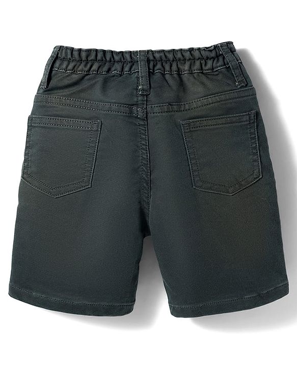 Babyhug Cotton Woven Half Sleeves Striped Shirt & Shorts Set- Multicolour