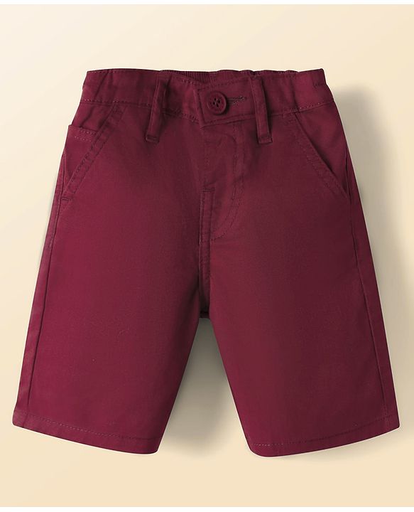 Babyhug Cotton Woven Half Sleeves Shirt & Shorts Set With Floral Print - Multicolor