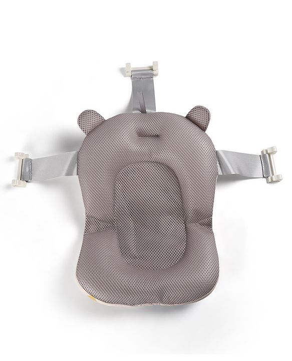 Babyhug Soft Baby Bath Cushion Newborn Bath Seat Support Anti-Slip Floating Cushion Skin-Friendly Washable Easy to Install in Any Regular Bath Tub Infant Bath Support 012 Months