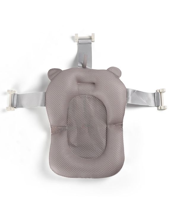 Babyhug Soft Baby Bath Cushion Newborn Bath Seat Support Anti-Slip Floating Cushion Skin-Friendly Washable Easy to Install in Any Regular Bath Tub Infant Bath Support 012 Months