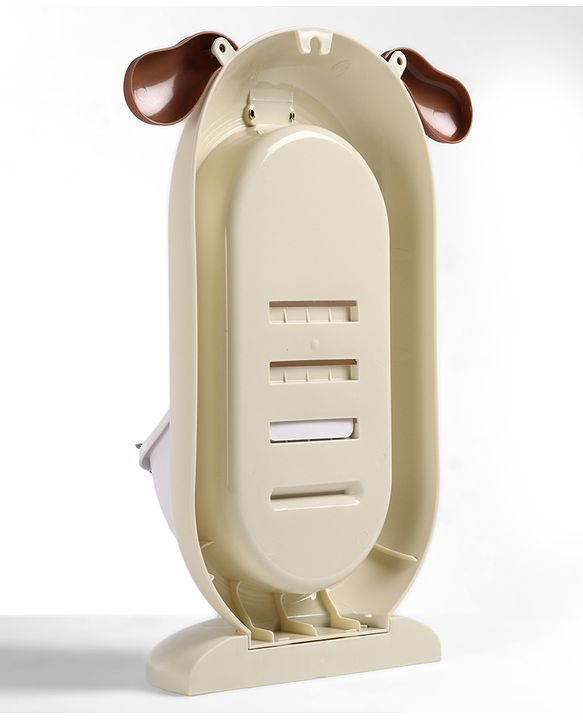 Babyhug Pee Trainer Free Size for Boys Wall Mountable Removable Bowl for Easy Cleaning| Urinal Training| Easy Maintenance Splash Resistant - Cream