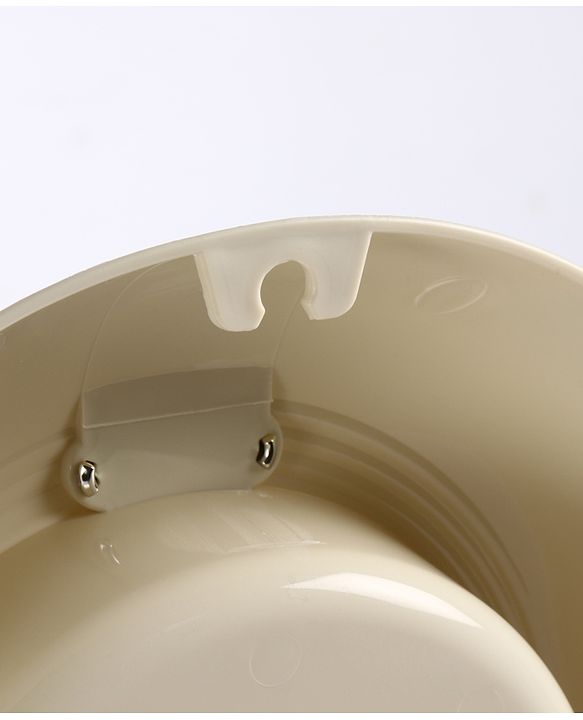 Babyhug Pee Trainer Free Size for Boys Wall Mountable Removable Bowl for Easy Cleaning| Urinal Training| Easy Maintenance Splash Resistant - Cream