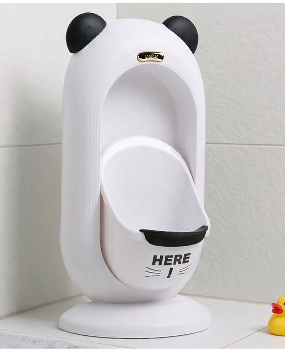 Babyhug Pee Trainer Free Size for Boys Wall Mountable Removable Bowl for Easy Cleaning| Urinal Training| Easy Maintenance Splash Resistant - Cream