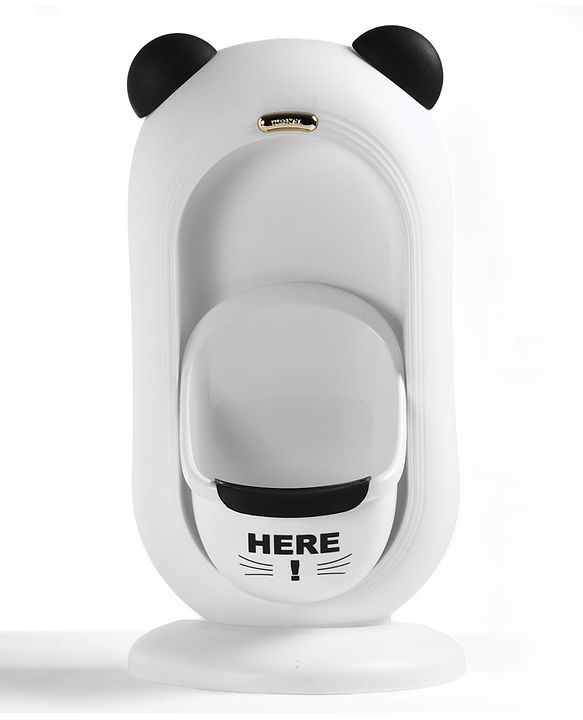 Babyhug Pee Trainer Free Size for Boys Wall Mountable Removable Bowl for Easy Cleaning| Urinal Training| Easy Maintenance Splash Resistant - Cream