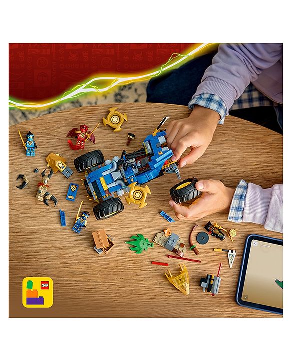LEGO NINJAGO Jay's Transforming Car Ninja Car Toy Building Set