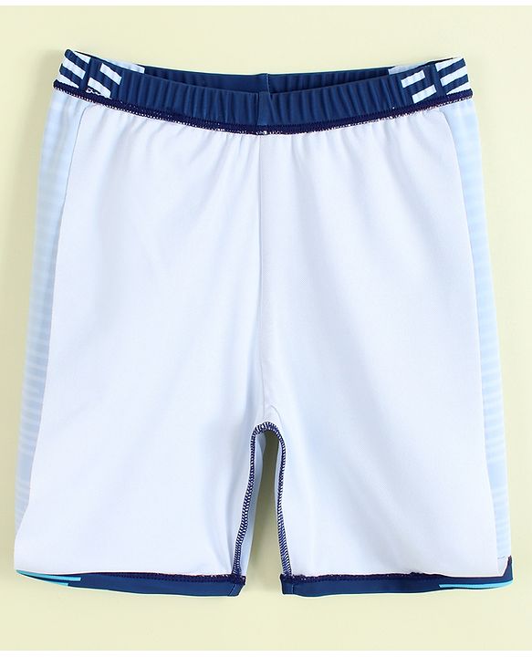 Pine Active Printed Swimming Trunk - Navy Blue