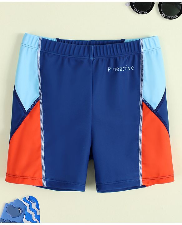 Pine Active Cut N Sew Swimming Trunk - Blue