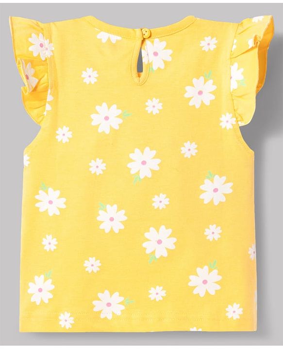 Babyhug Cotton Knit T-Shirts Half Sleeves with Graphic Print Pack of 3 Multi Color 9-12 Months