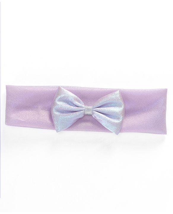 Babyhug Headbands  with Bow Applique Pack of 2 - Lavender