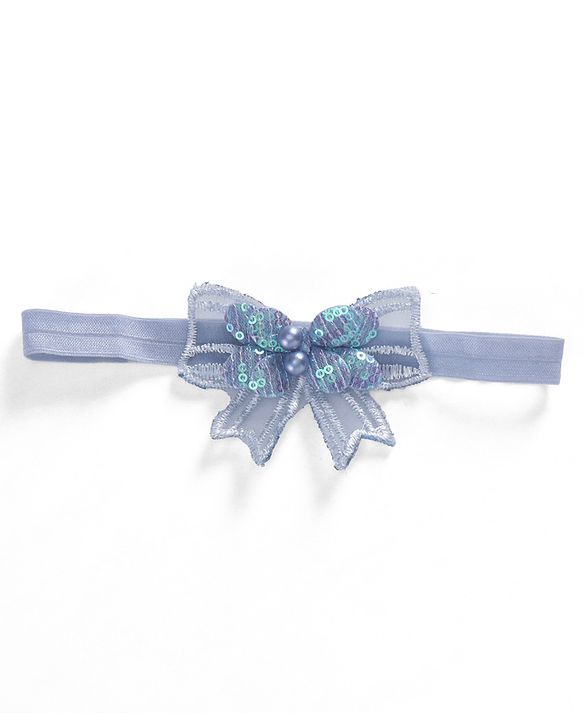 Babyhug Headbands  with Bow Applique Pack of 2 - Lavender