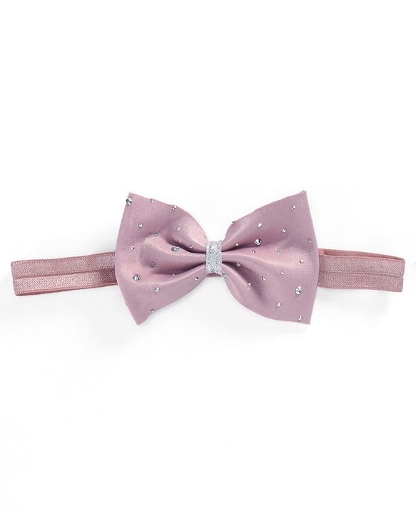 Babyhug Headbands  with Bow Applique Pack of 3 - Multicolor