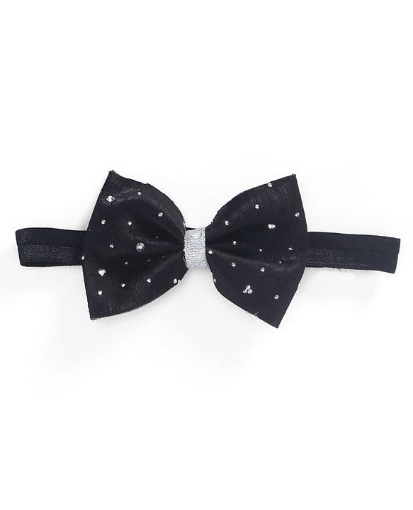Babyhug Headbands  with Bow Applique Pack of 3 - Multicolor
