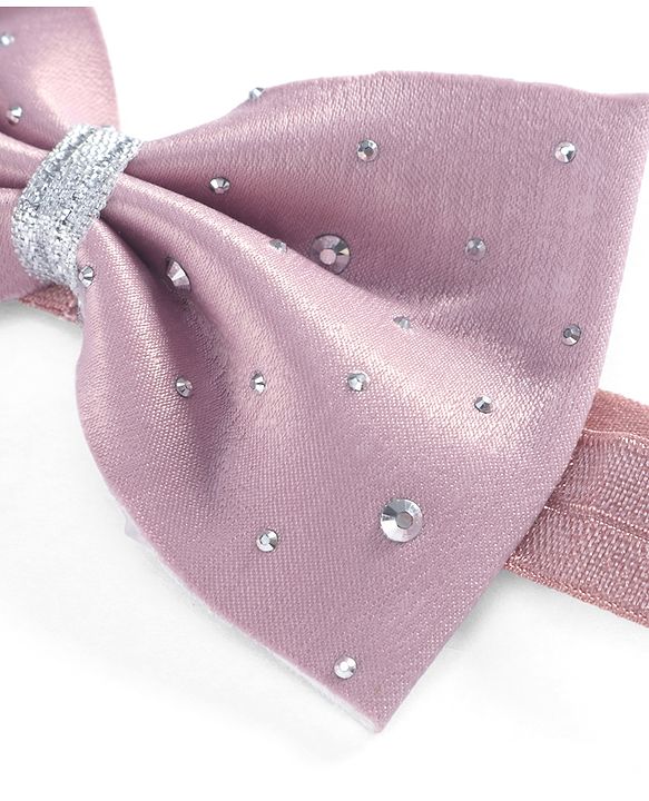 Babyhug Headbands  with Bow Applique Pack of 3 - Multicolor