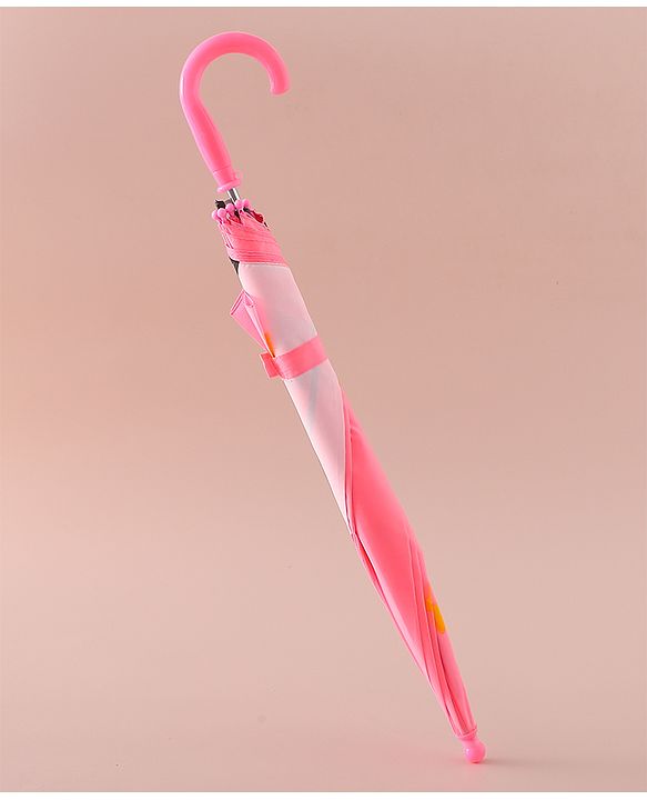 Babyhug Free Size Umbrella with Unicorn Print - Pink