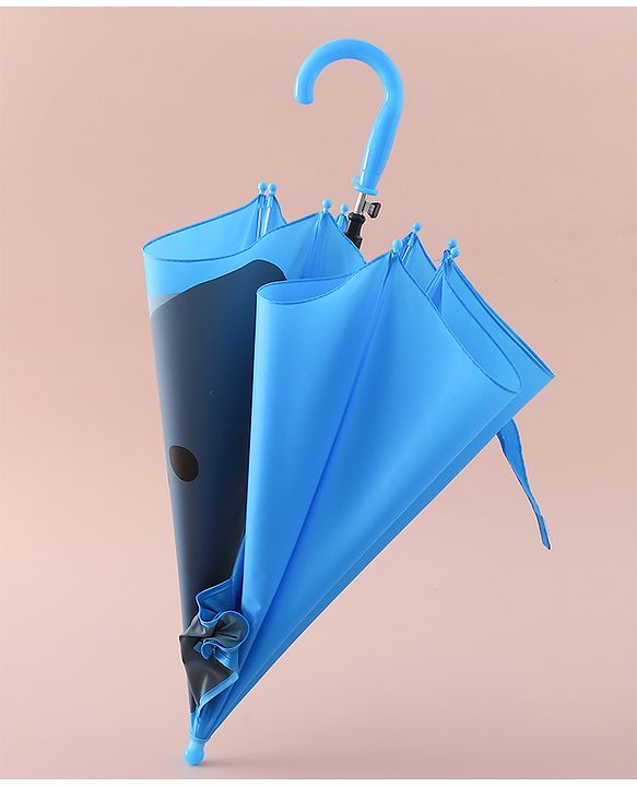 Babyhug Free Size Umbrella with Shark Print - Blue